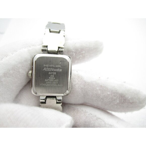 Women Attitude Quartz WR Analog 20mm Tank Style Watch (I35) "New Battery" - Picture 3 of 11